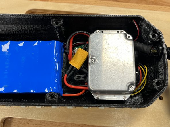 Reposition the wires so everything fits