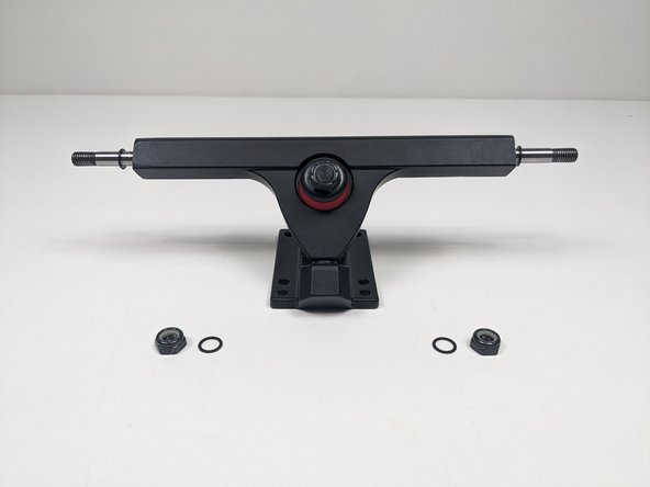 Gather the front truck, two wheels, and T-Tool