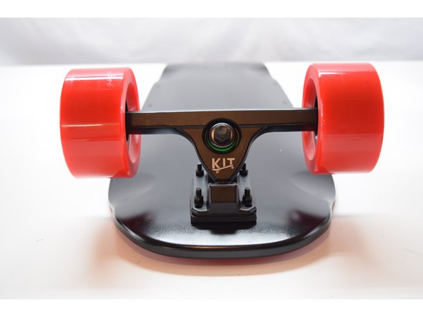 Install the front truck with one riser and 4x M5x35 Bolts and Lock Nuts