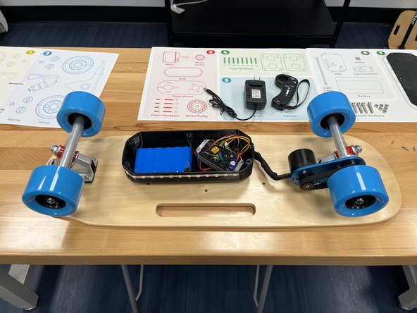 Then place the enclosure on top of the deck