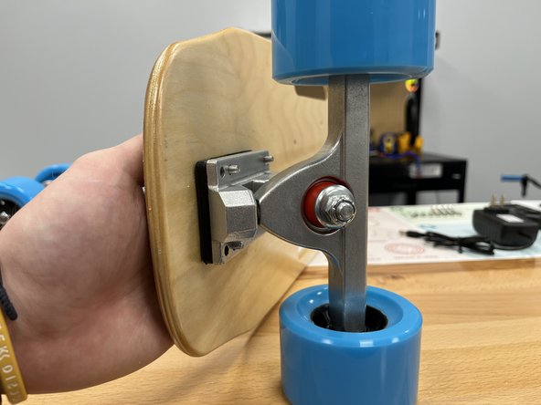 Flip the deck over and add a riser as shown in the photo (note the extra holes towards the left in the photo)