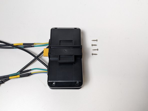 Gather 4 of your enclosure screws, it's time to connect both sides!