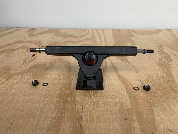 Gather the front truck, two wheels, and T-Tool