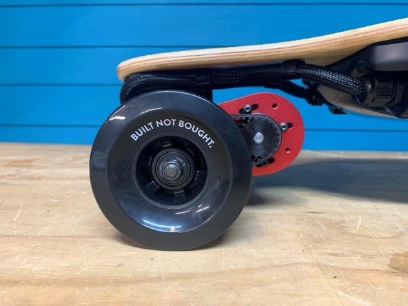 Repeat the previous steps to install the 20T motor pulley on the other side