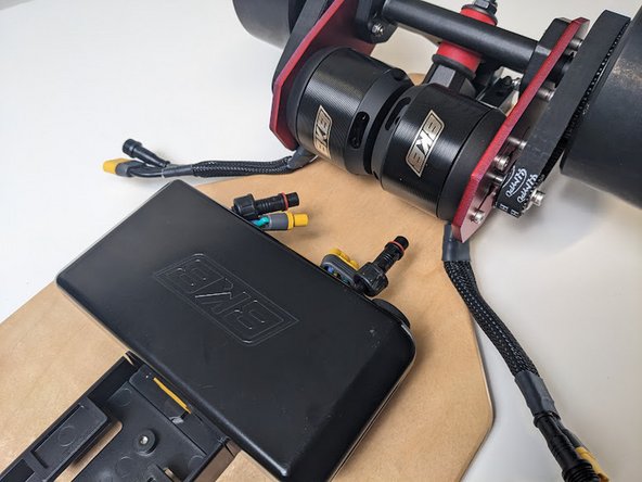 Connect your motor cables to the ESC.