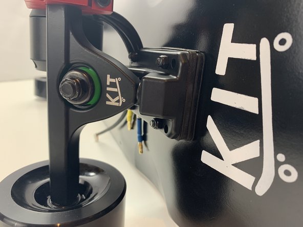 Note: your deck and truck will not have the KIT logo, they have since been removed