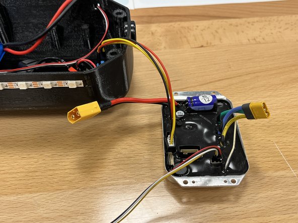 Plug the switch into Port 1, it only goes in one way