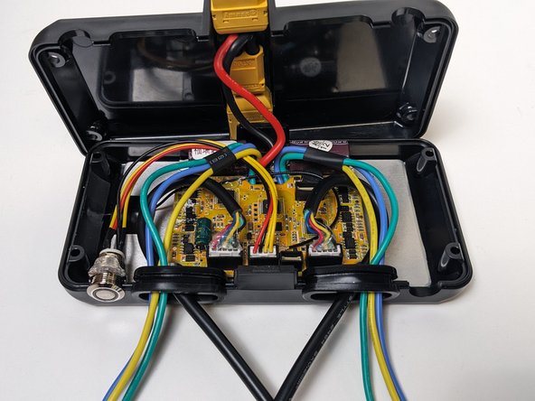 The Goal here is to ensure that now cables will be crushed, crimped, or broken by the enclosure closing.