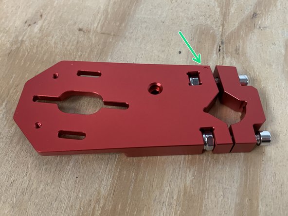 One motor should have an 'O' sticker, but if it does not that is okay. You can use either motor and switch the motor direction later if need be