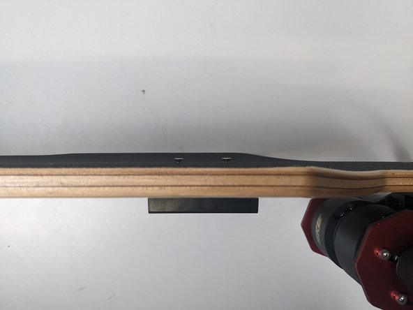 Be sure the rails are facing the correct direction, with the front facing away from the motors.