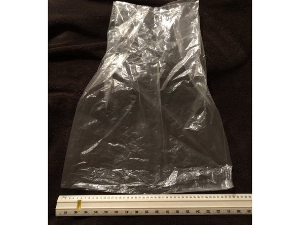 Size is not super critical. It merely needs to easily fit the diameter of the loop and extend to shoulder.