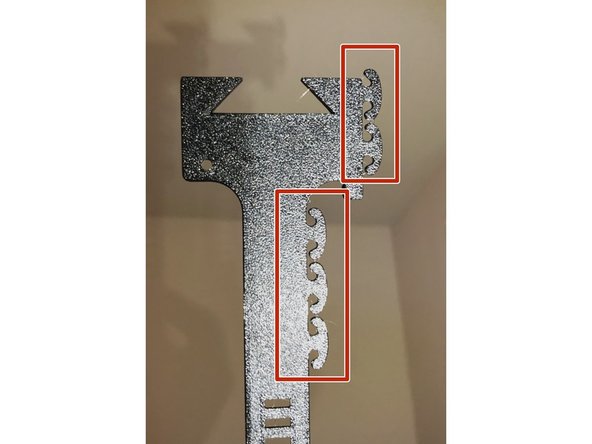 Weave excess fan lead into &quot;frills&quot; of fan mounting band