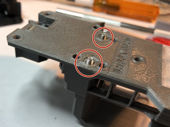 Some M3 screws in BNBSX Extruder are critical length. Although bunnies have adjusted design for standard metric screw lengths, these should be checked to verify their ends don't extend beyond associated nut.