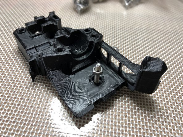 Draw nuts into hex pockets rather than trying to push them into position.