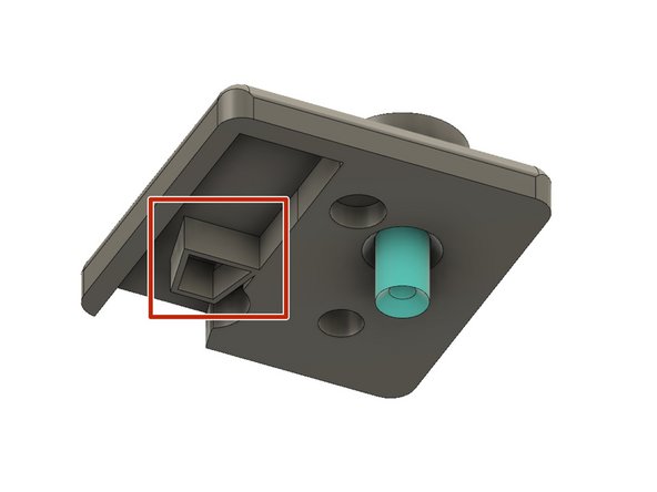REMOVE INTRINSIC SUPPORT from around LED view port before using top covers.