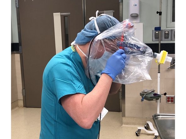 Remove and dispose of neck strap