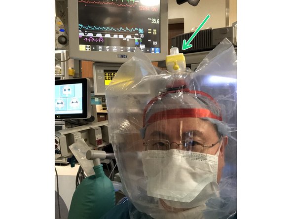 Positive pressure, filtered air inflow maintains isolation just as in a conventional, tight fit PAPR