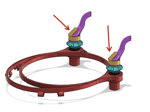Expiratory flow is through one way flutter valves. These screw onto the halo to form an airtight, penetration through the bag.