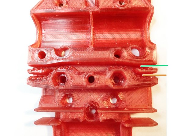 This carriage adapts to either Prusa or Bear style x-axes via Skelestruder-like dual belt clamp positions.