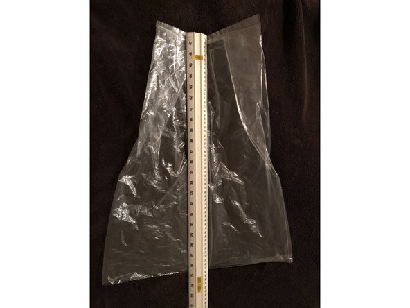 Bag must be strong, flexible, and well sealed. Many polyethylene waste bags are suitable. They do NOT need to be transparent. One can add a view window easily.