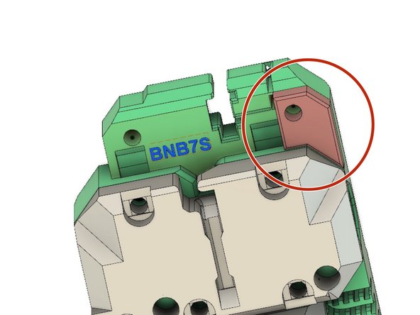 ONLY for  BNBSX Short Ears Extruder