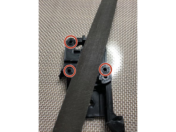 Flatten mating surfaces that were printed on textured print plates by wet lapping with wet/dry 600 sandpaper on flat glass plate.