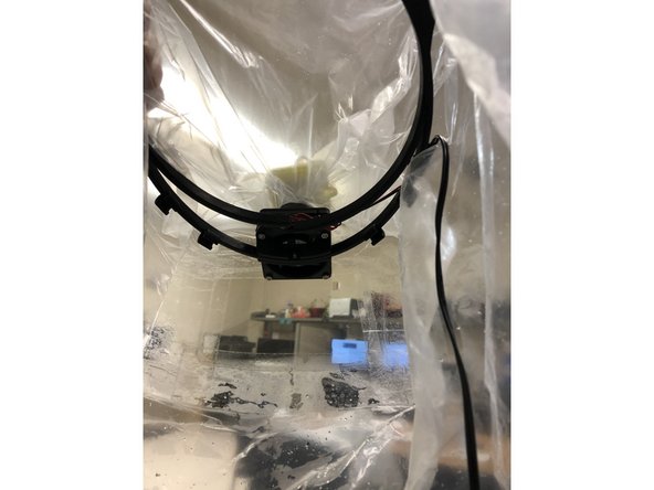 With correct combination of blower fan and output flutter valves, flow through PAPR is 20 to 35 L/min. In that flow range, there should be little to no fogging during non-strenuous activity.