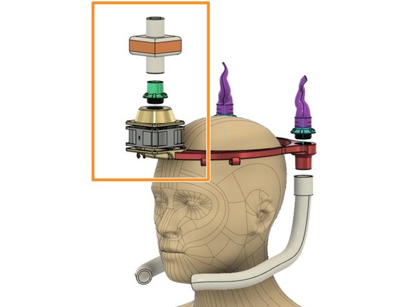 Oxygen / Compressed breathable air via small diameter O2 tubing is simplest option. Flow should be 10L/min or higher.