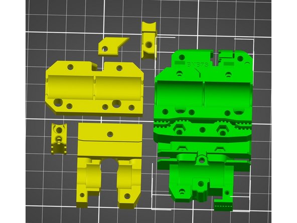 Prepare BNB Universal X-Carriage using directions at BNB Universal X-Carriage