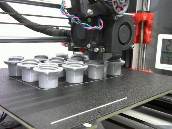 Bunny PAPR and its fittings are made via 3D printing. The loop, fan mount and fan flange remain inside the bag and are reused after cleaning