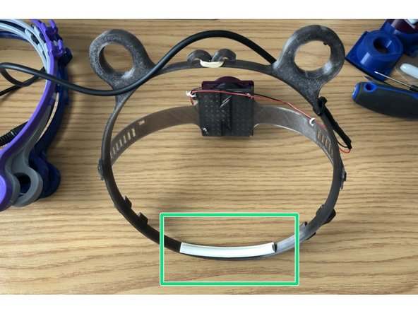 Optionally add foam or hydrogel to inside of Halo to improve comfort.