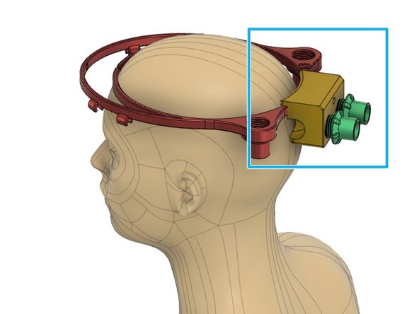 Filtered PAPR uses anesthesia viral filter and fan to provide clean air. 12 volt battery pack or AC adapter provides power.