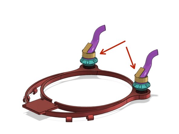 Expiratory flow is through one way flutter valves. These screw onto the halo and create an airtight, penetration through the bag.