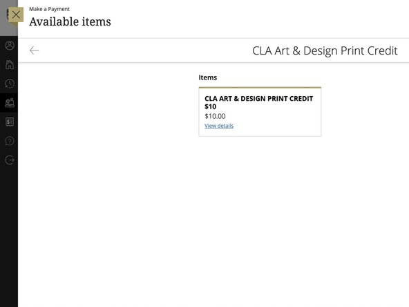 Click on the View Details button to finalize the purchase.