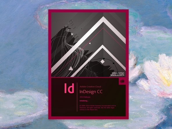 Open the offending application (InDesign) and see if it now behaves.