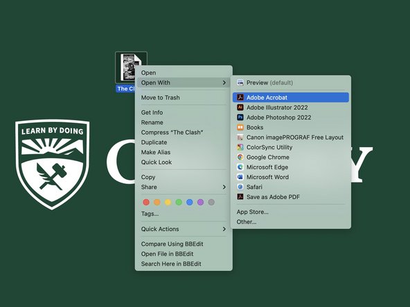 Log into a lab computer in 34-160A.