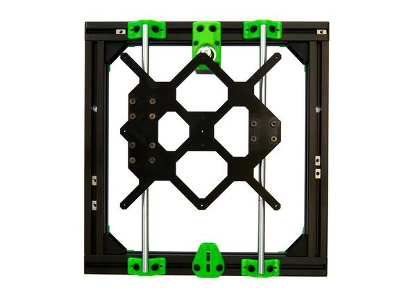 Make sure that the side of the y carriage with the two ball bearings is on the left side of the frame.