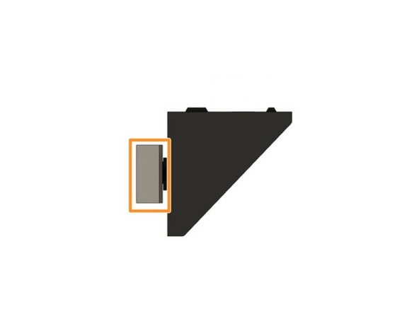 Achten Sie auf die Ausrichtung der Nutensteine (siehe Bild 3).