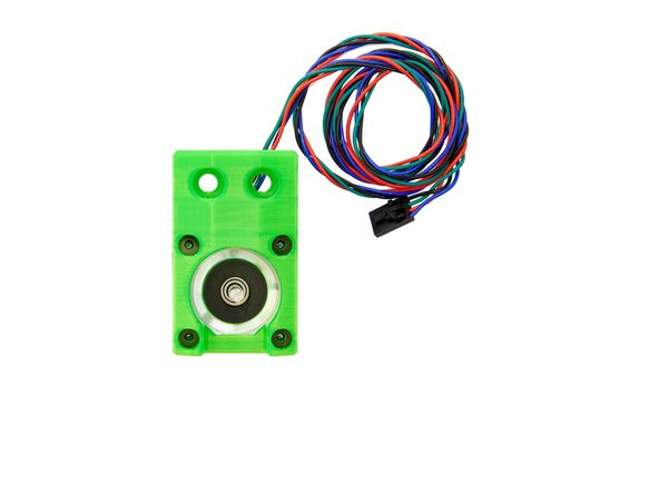 Setzen Sie den y-Motorhalterung auf den Stepper Motor.