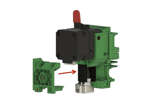 Attach the cover (as shown in picture 1) to the front of the holder.