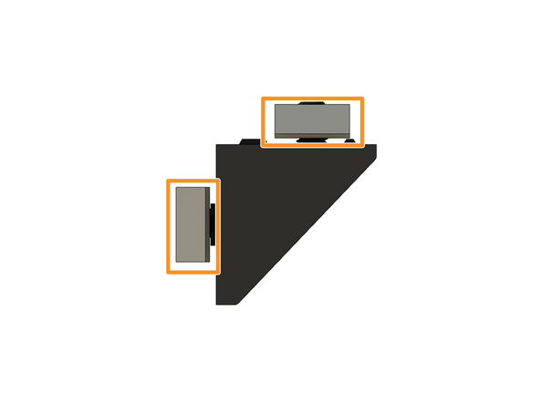 Achten Sie auf die Ausrichtung der Nutensteine (siehe Bild 3).