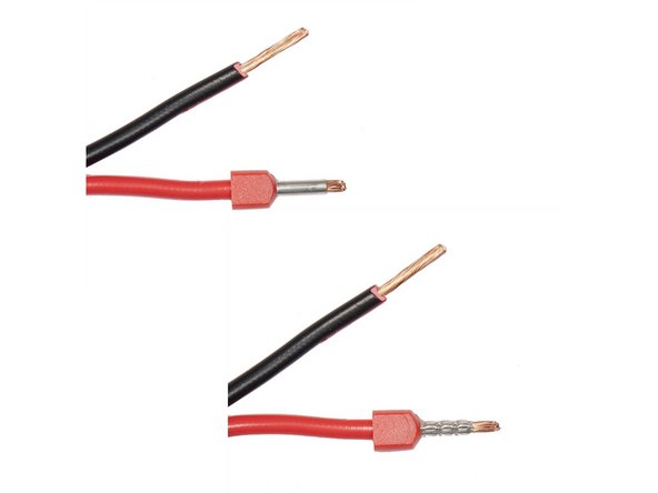 Verdrehen Sie die Adern etwas mit den Fingern, so gleiten sie einfacher in die Kabelhülsen.