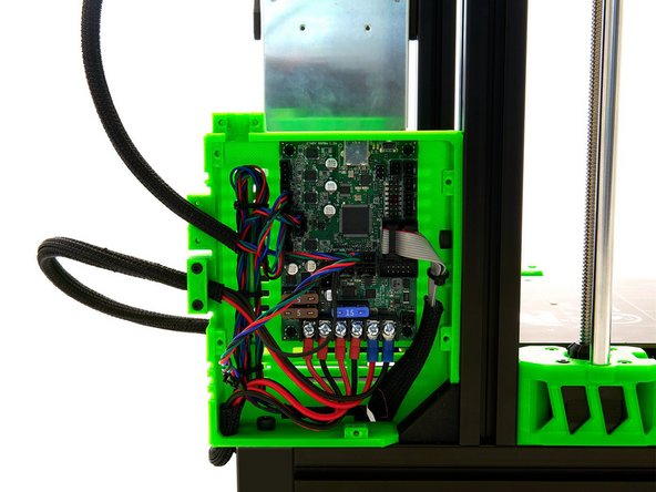 Der Einbau der x-Achse ist nun abgeschlossen.