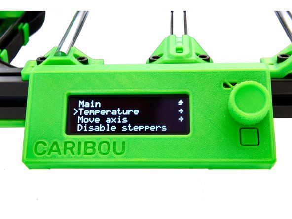 Select the following buttons in the main menu under Settings: