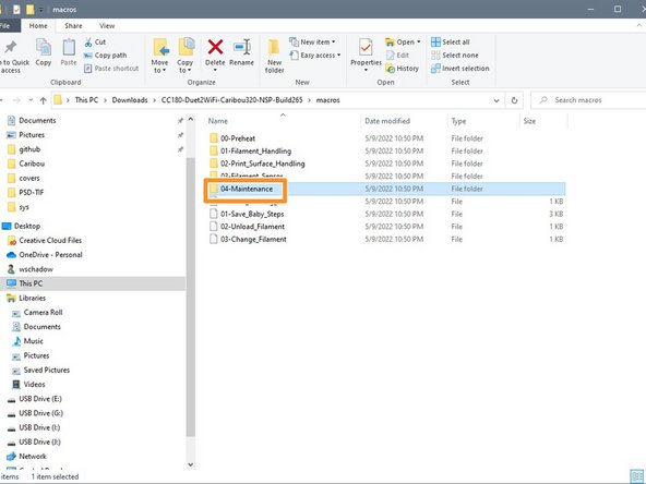 Wechseln Sie weiter in das Verzeichnis 04-Maintenance...