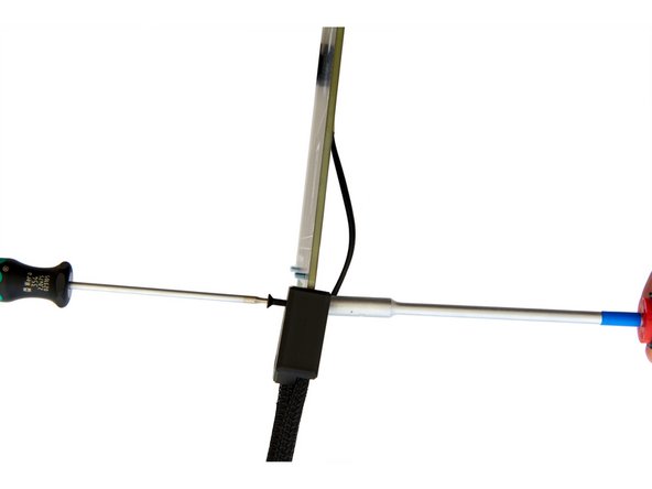 The screw is fastened from below with a M3 Self-Securing Nut.