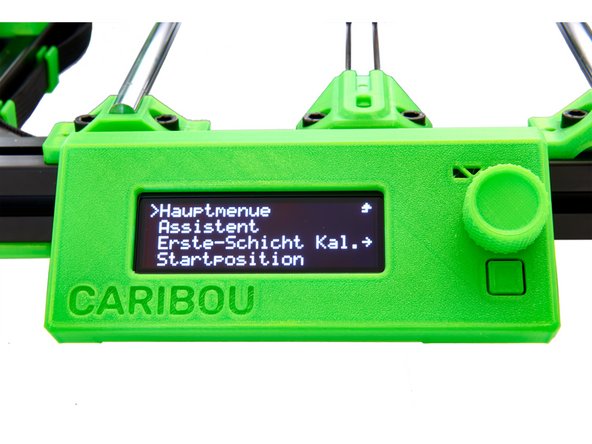 Es wird ein Hinweis zum erneuten Start des Assistenten eingeblendet.