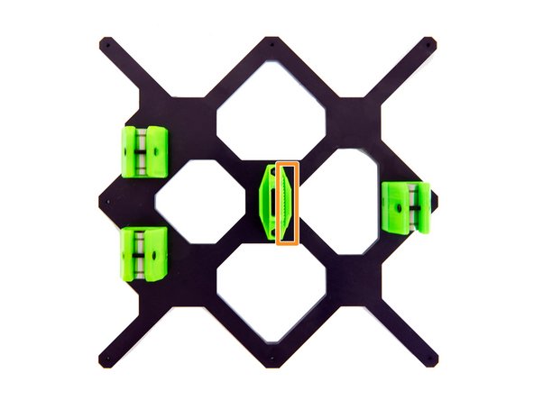 Place the y-belt holder on the y-carriage as shown in Fig. 2.