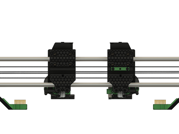 ...eine M3x22mm Zylinderkopfschraube, um die x-Schlitten Rückseite unten am x-Schlitten zu befestigen.