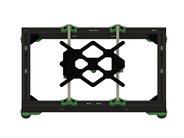 Der Heizbettschlitten für MK52-Block ist nun vollständig eingebaut.